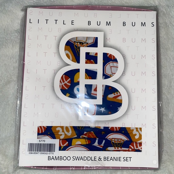 🏀NIB LBB Swaddle Set🏀 - Picture 4 of 4